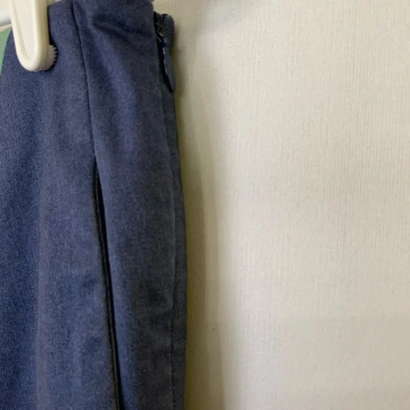 Boden Sz US 4L Multicolor Geometric Stripe Knee Length Cotton Straight Skirt - Picture 3 of 8